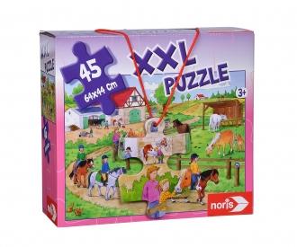 big-sized jigsaw puzzle pony farm