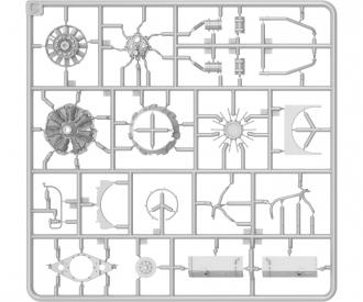 1:35 M3 Stuart frühe Produktion Interior Kit