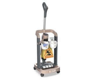 Smoby Rowenta Reinigungstrolley + X-Clean 4 Wisch-Staubsauger