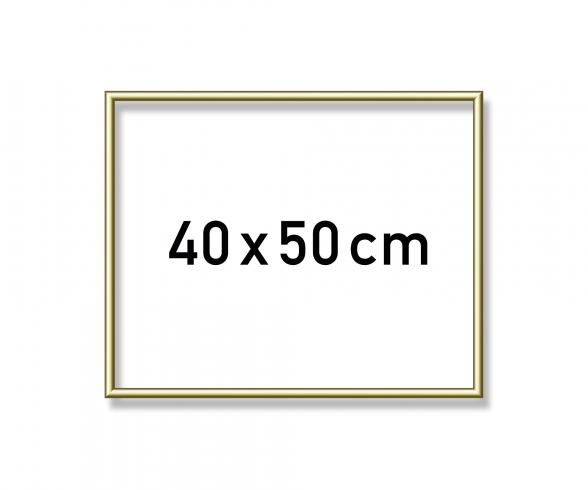 Alurahmen Gold 40 x 50 cm – Malen nach Zahlen Zubehör