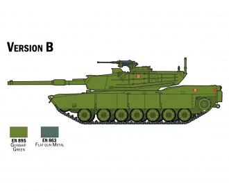 Italeri M-1 Abrams 1:72 Model Set Tank Kit