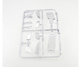 Clear Headlight Parts Set for Model Vehicle Bodies