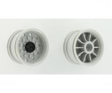 1:14 Wheel wide, trailer wheel set, grey