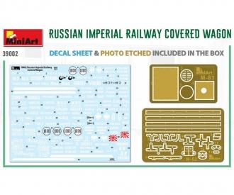 1:35 WWI Waggon Rus. Kaiserl. Eisenbahn