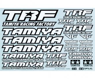 1:10 Sticker-Set TRF black/white, decal sheet