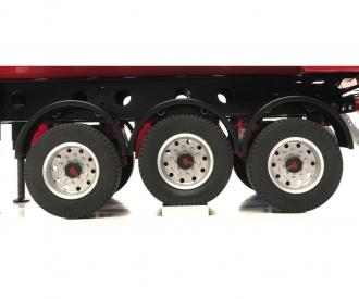 1:14 3-Axle Stanchion Trailer, new susp.