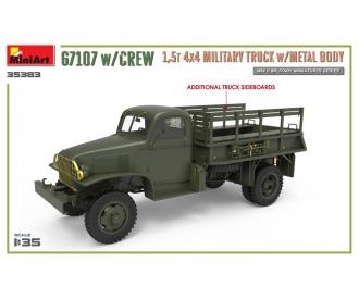 1:35 US Cargo Truck G7107 w/CREW (3)Mbod