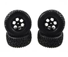 Desert W.4x Tyre Wheel Set, RC wheels