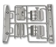 D-Parts Bumper Chrome, model parts for 56301/56304