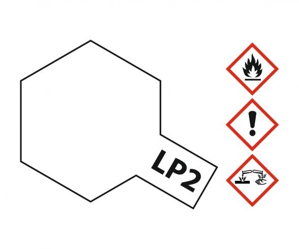 LP-2 White Gloss, lacquer paint, 10 ml jar