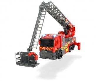 Camion de pompiers avec échelle tournante