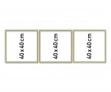 Triptych Painting by Numbers Aluminium Frame