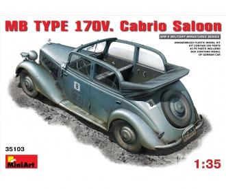 1:35 Kraftfahrzeug TYPE 170V Cabrio