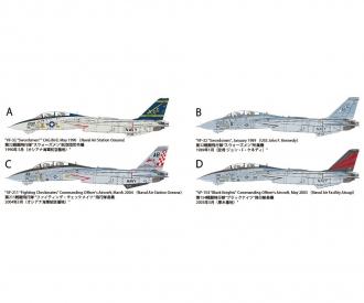 1:48 F-14A Late Carrier Launch Set, aircraft kit