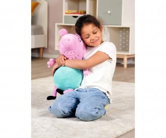 Peppa Pig Peluche Papa Pig, 37 cm