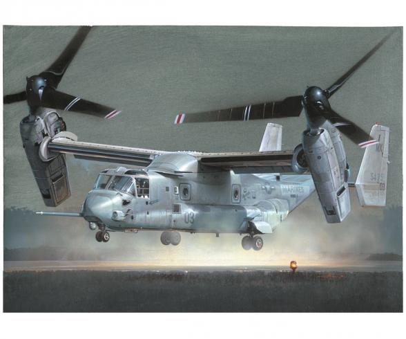 Italeri V-22 Osprey Tilt Rotor Model Kit 1:48