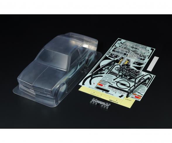 Opel Kadett GT/E Body Set, RC bodyshell, 239mm