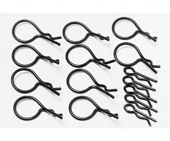 1:10 Snap Pin Set (10+5), body clip kit