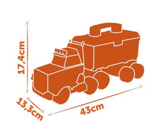 Black+Decker - Camion Bricolo + Visseuse