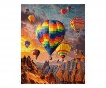 Hot Air Balloons 40 x 50 cm - Painting by Numbers