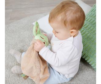 Star Wars Grogu Plüschfigur mit Schmusetuch