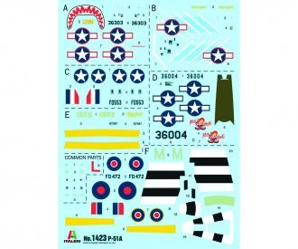 Italeri 1:72 US P-51A Mustang Model Kit