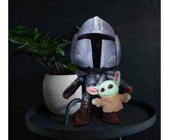Star Wars Mandalorian mit Mini Grogu