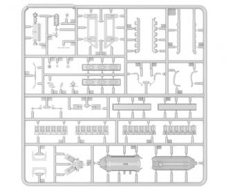 1:35 SLA APC T-54 w/Dozer Blade/Interior