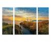 On the Coasts of Ireland Triptych - Painting by Numbers