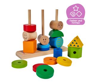 EH Jeu de figurines empilables