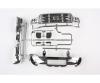 M-Parts Bumper Chrome Parts Set for Model Car