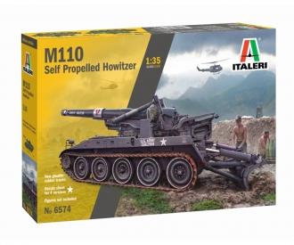 M110 Self Propelled Howitzer Model Kit 1:35