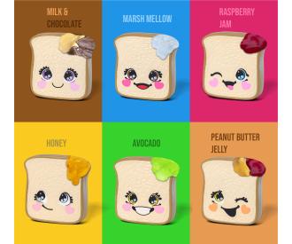 Gootastic Toastiez, 6-sort.