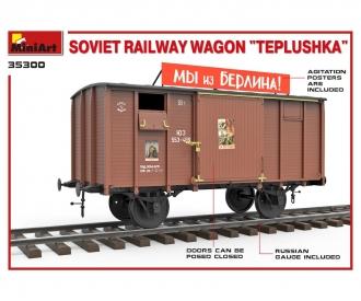 1:35 Sov. Railway Wagon Teplushka