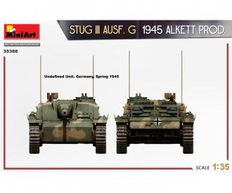 1:35 Dt. STUG III Ausf.G 1945 Alkett