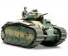 1:35 French MBT B1 bis, military model kit