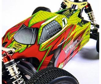 1:8 Virus 4.1 4S BL2.4G 100%RTR neongelb