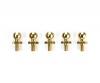 4mm Ball Connector M2, model accessory, 5-piece