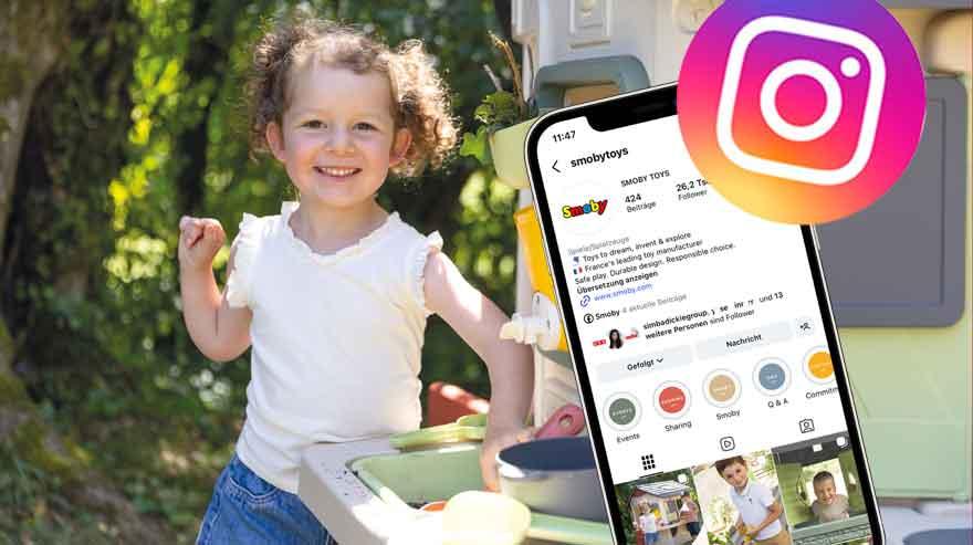 smoby instagram social media banner