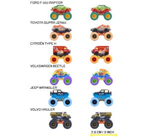 Majo Rockerz Blister X1 6 Asst
