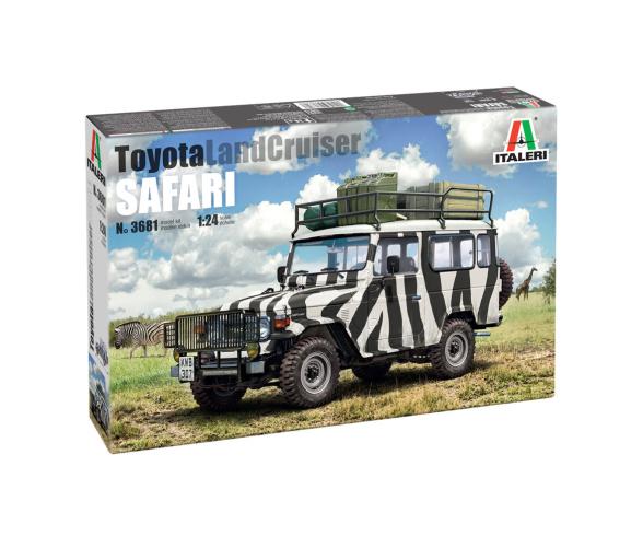 Italeri Toyota Safari LandCruiser 1:24 Model Kit