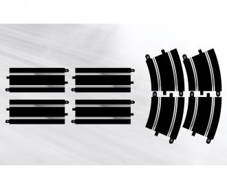 Track Ext. Pack 7-(4)Strai.&(4)R4 Curv.