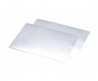 Ultra Thin Aluminum Sticker, foil sheets, 0.01 mm