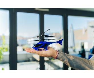 Cyber Copter IR 2Ch RTF, helicopter, blue