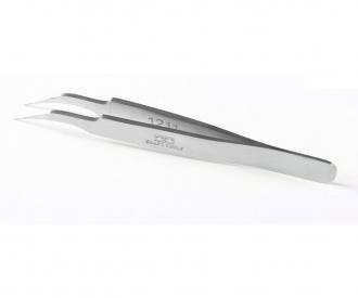 HG Angled Tweezers, model tool, stainless steel