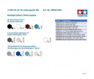 1:700 US CA-35 Indianapolis WL