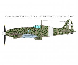 Macchi MC.205 Veltro 1:32 Aircraft Model Kit