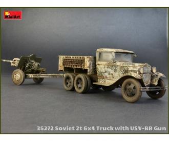 1:35 Sov. 2t 6x4 Truck w/76mm USV-BR Gun