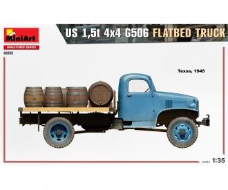 1:35 US 1,5t 4x4 G506 camion à plateau (1)