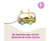 Eichhorn Bee Happy Pull-along Wagon